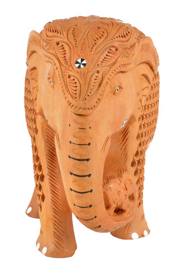 木象彫刻 木製品彫刻象